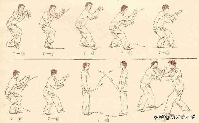 岳氏散手十八式,岳氏散手十八式教学