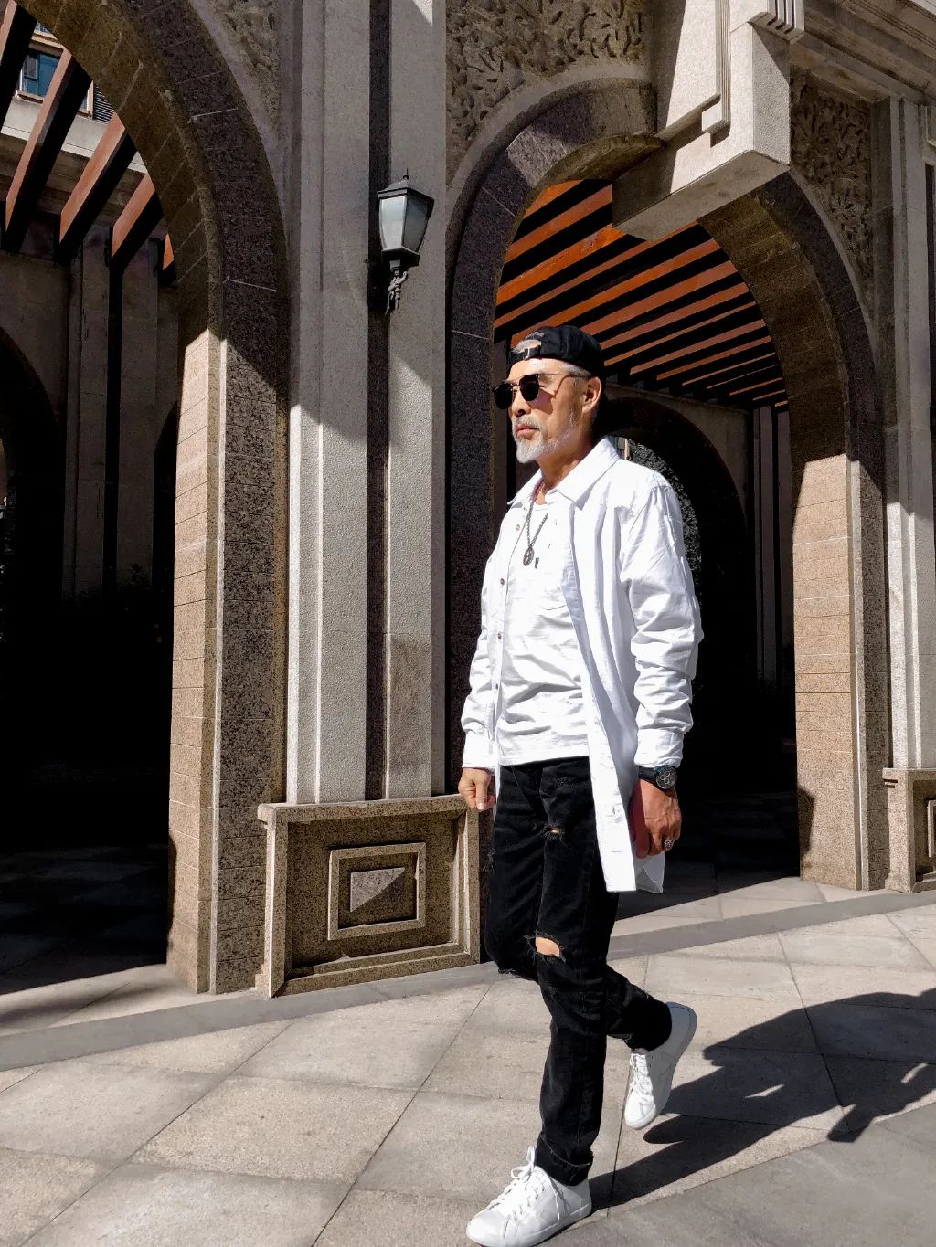 潮爷张双利穿衣搭配,时尚老头张双利