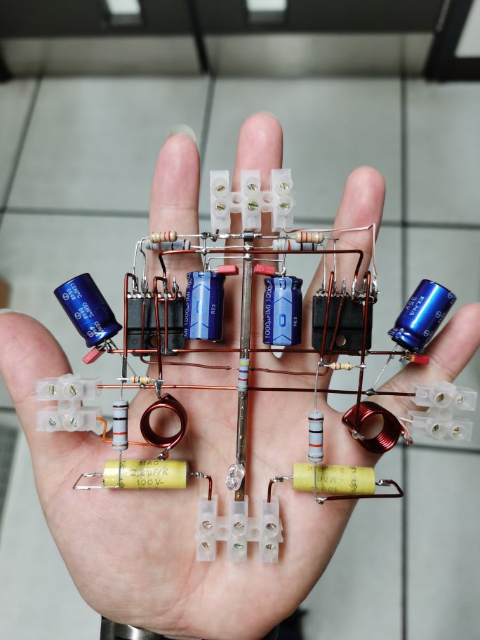 lm3886搭棚式功放零件,lm3886搭棚式功放过程