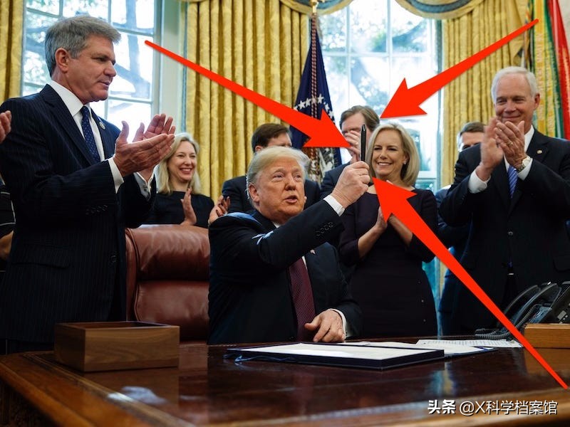 美国总统为啥要放10支钢笔,美国总统签字用多少笔