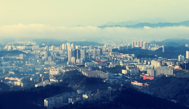 武当山下美丽山城，东风汽车的发祥地，十堰市张湾区