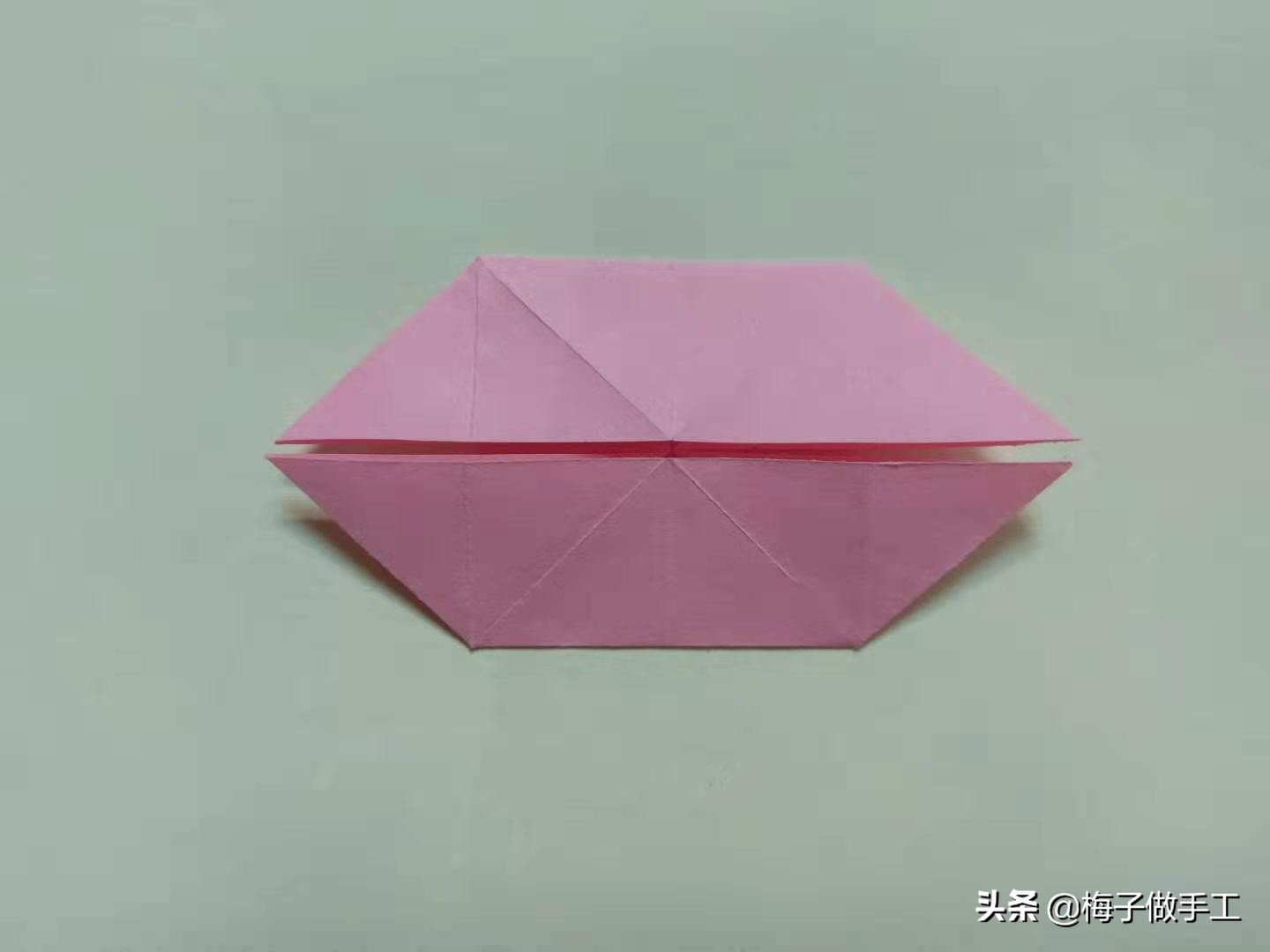 手工折小桌子怎么折,儿童折纸桌子折法大全