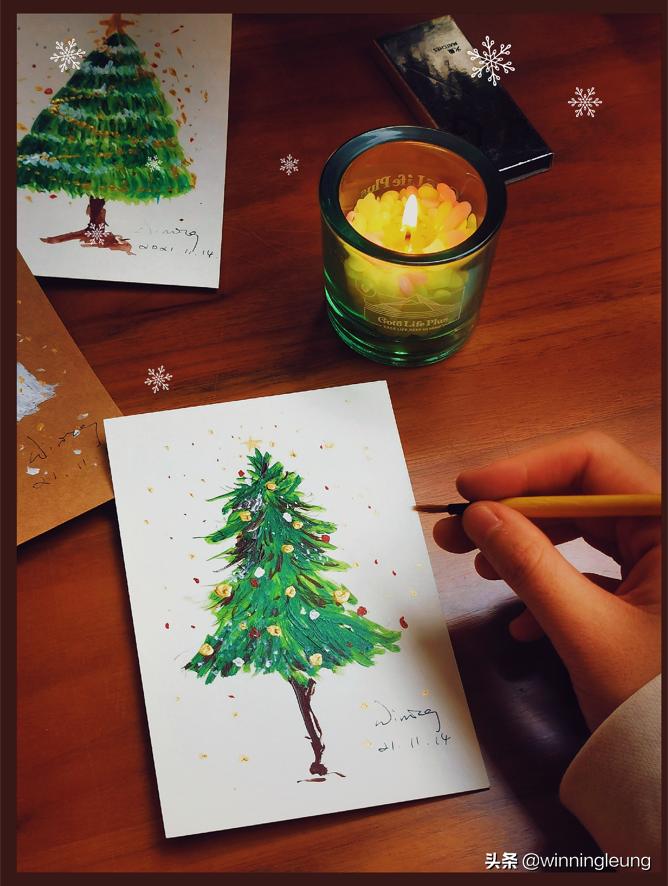 diy圣诞节雕花蜡烛,蜡烛diy手工圣诞节
