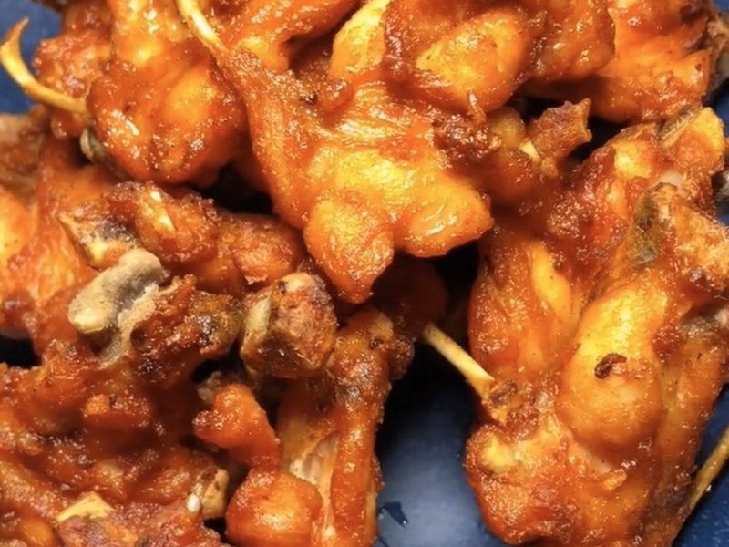 肯德基脆皮炸鸡翅做法,肯德基炸鸡锁骨全部教程