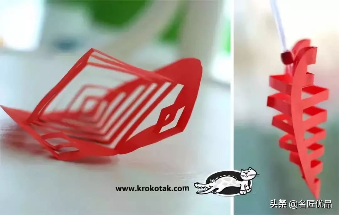 手工剪纸真好玩,剪纸手艺真棒