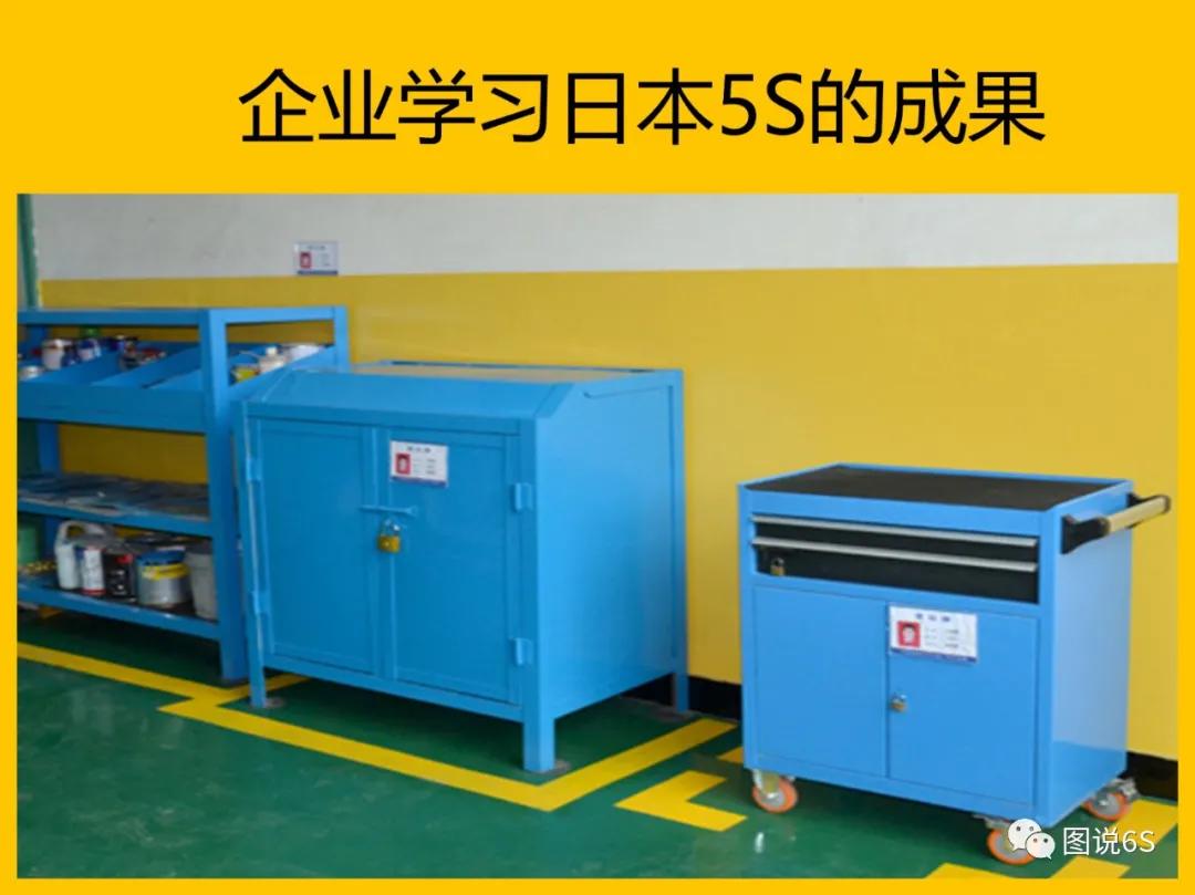 5s管理案例学习场景,标杆企业5s现场管理标准图