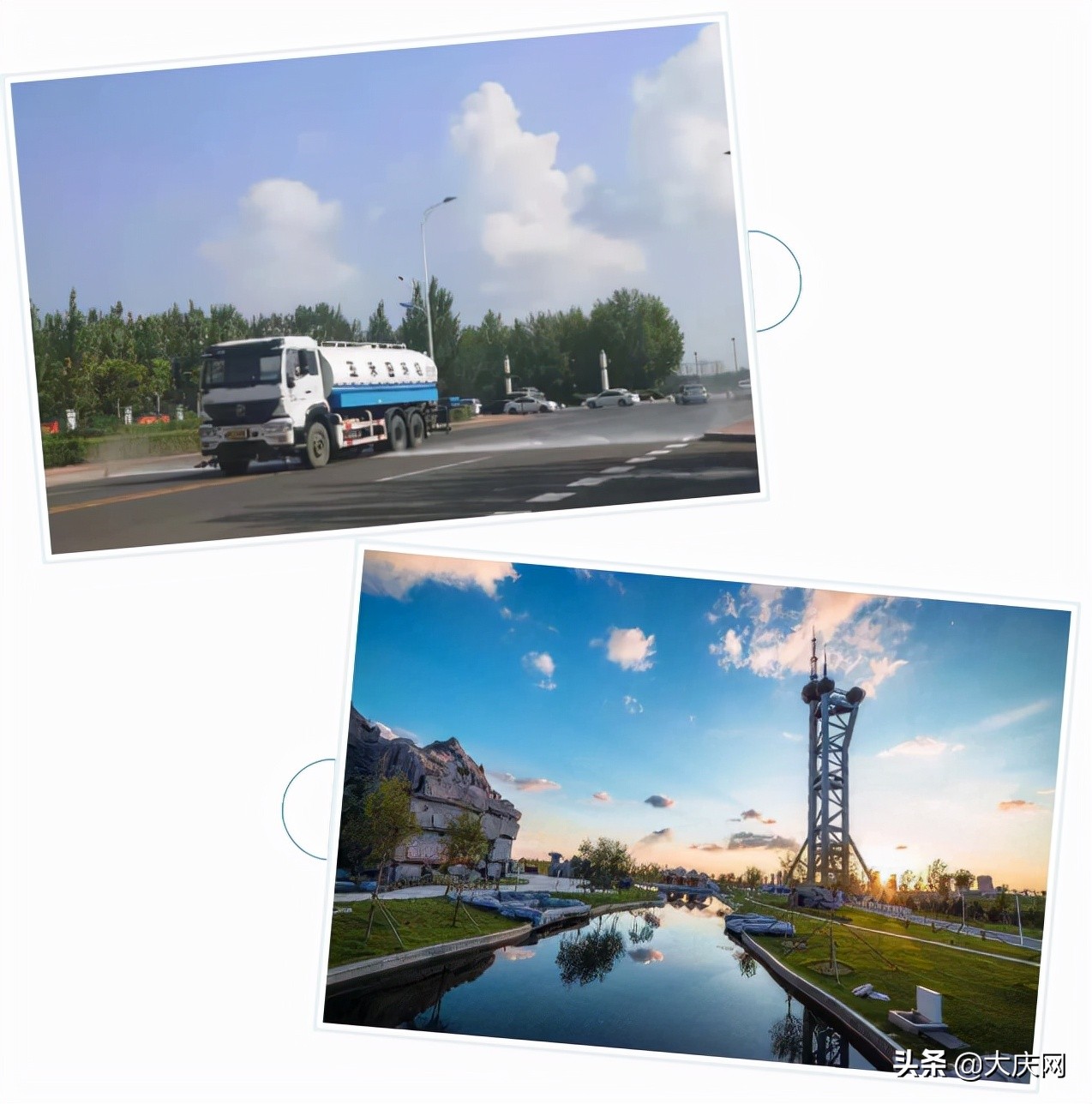 大庆滨水绿道景观,大庆绿道在哪里