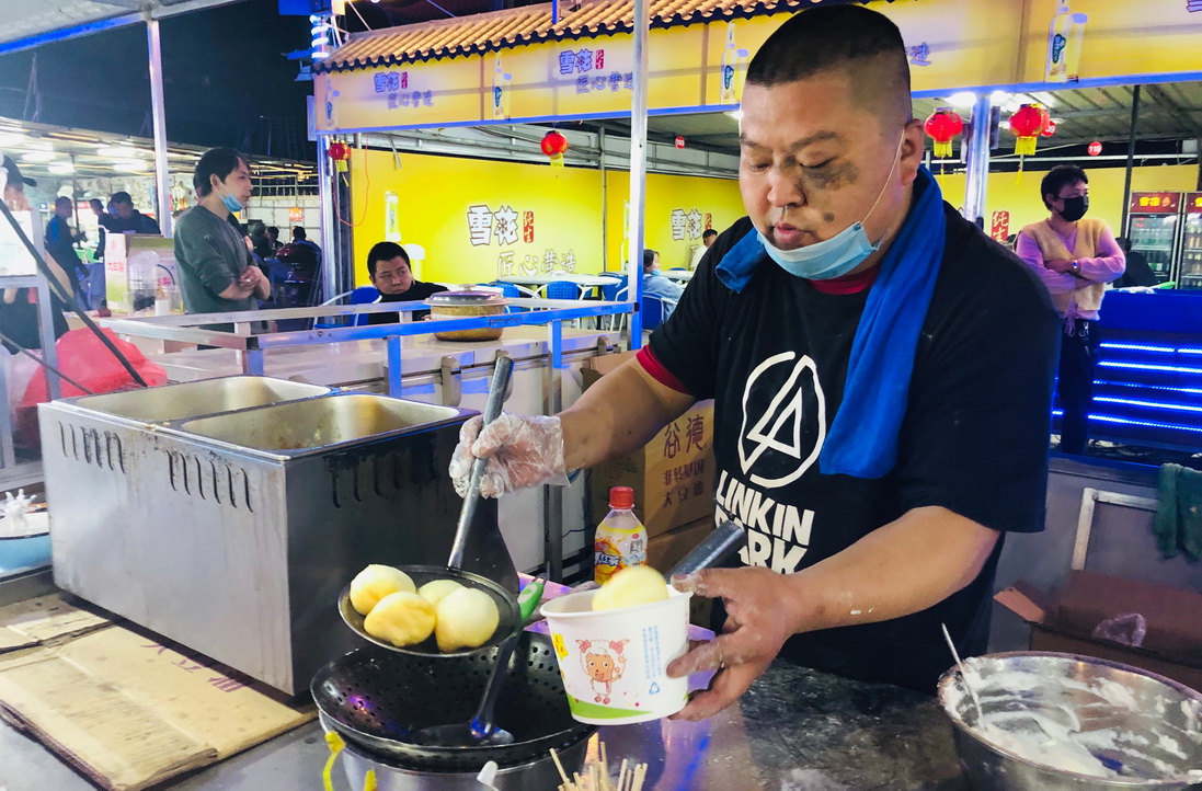 阜新夜市鱿鱼,阜新锅包肉夜市