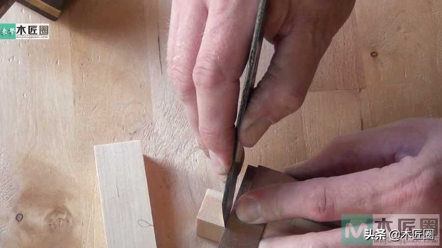 常见的30种卯榫结构图片,两边插肩榫卯制作过程