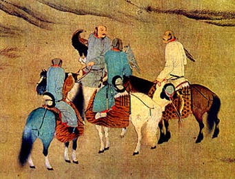 辽太宗耶律德光趁机率大军南下,耶律德光建立大辽