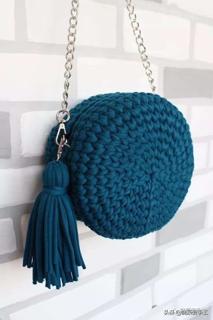 斜挎包钩针绿色,斜挎包单肩包钩针编织视频
