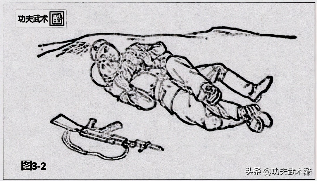 解放军格斗术实战,侦察兵七十年代捕俘拳全套动作图