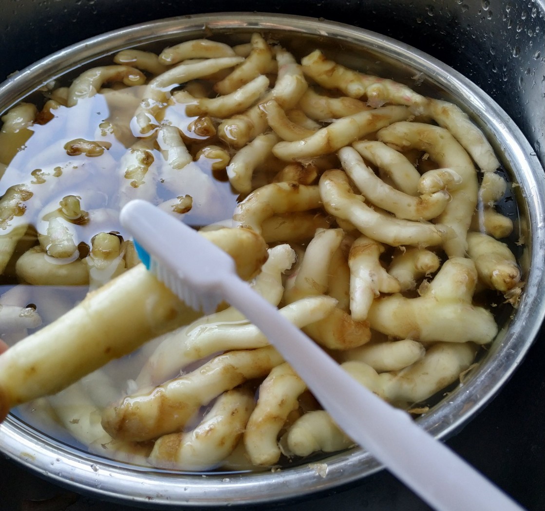 腌姜芽怎么做又脆又好吃窍门,酸甜嫩姜芽的腌制方法完整版
