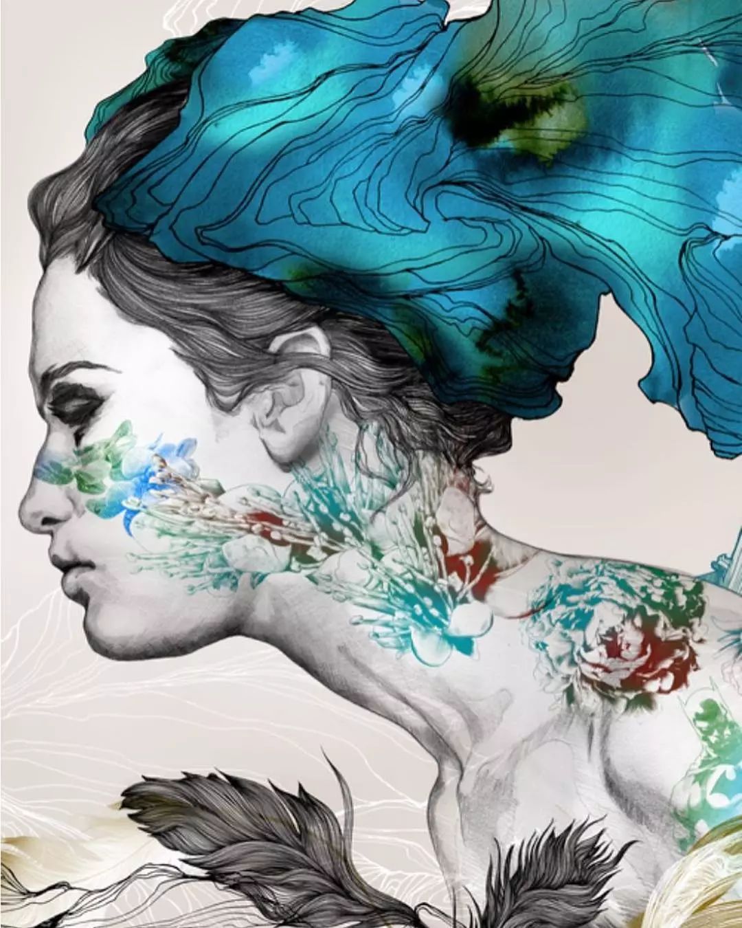 丙烯怎么画出素描效果,素描跟丙烯画