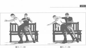 短刀进攻与防守技巧,短刀摆刺的防御与反击