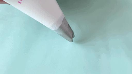 向日葵裱花手法教程简单易学,蛋糕裱花入门基础手法