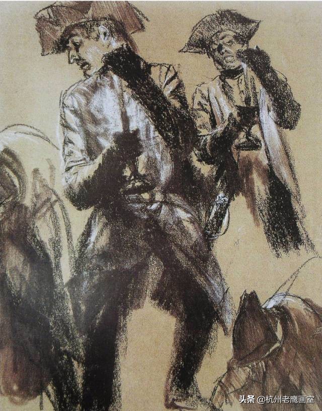 100幅公认最好的素描,100幅素描艺术欣赏