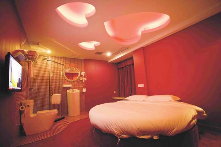 圆形小软床,酒店专用圆床款式