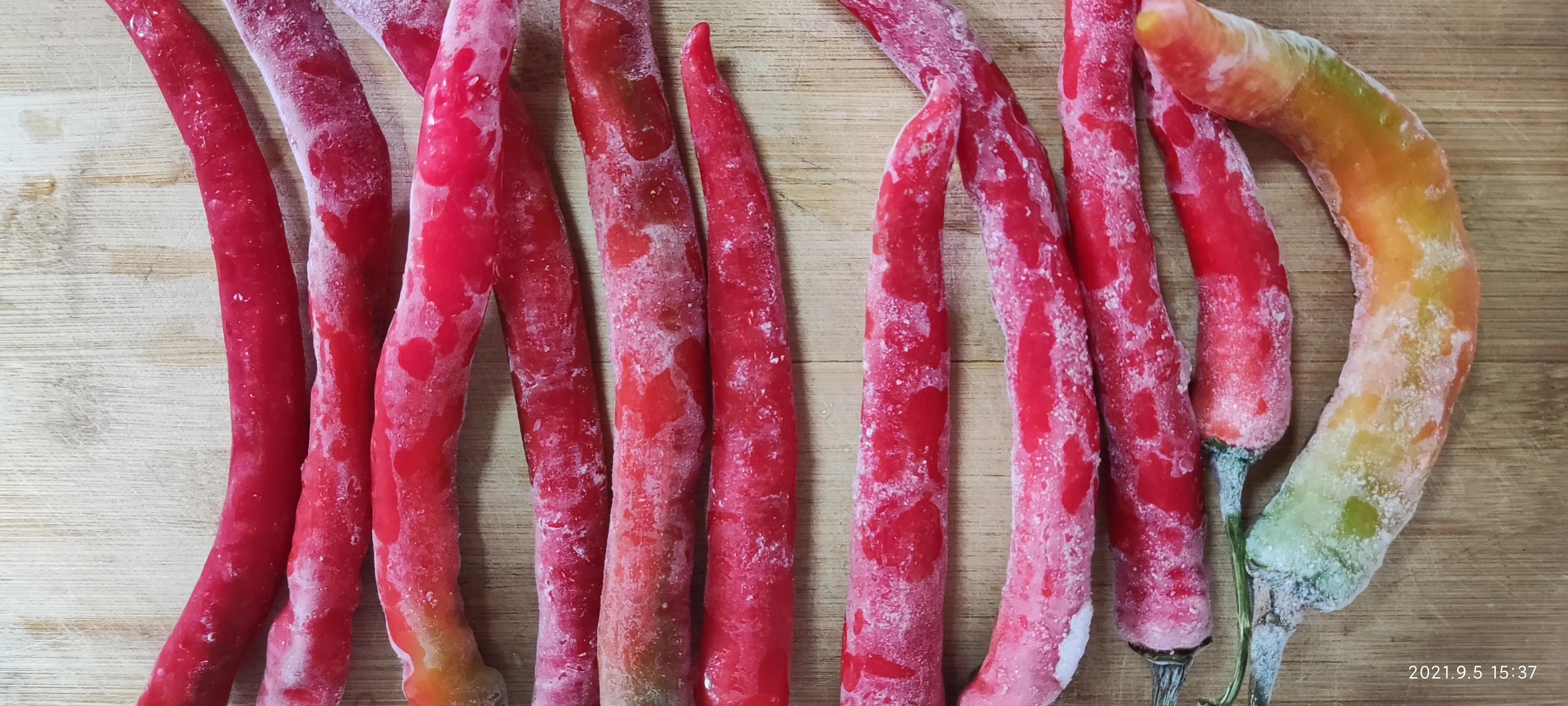 红辣椒能放冰箱冷冻么,青辣椒冷冻保鲜法