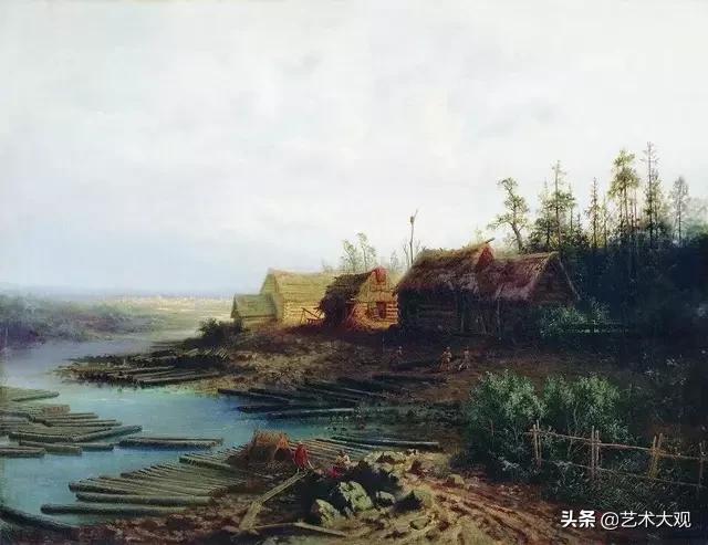 俄罗斯风景油画四大名家,俄罗斯古典风景油画欣赏图片