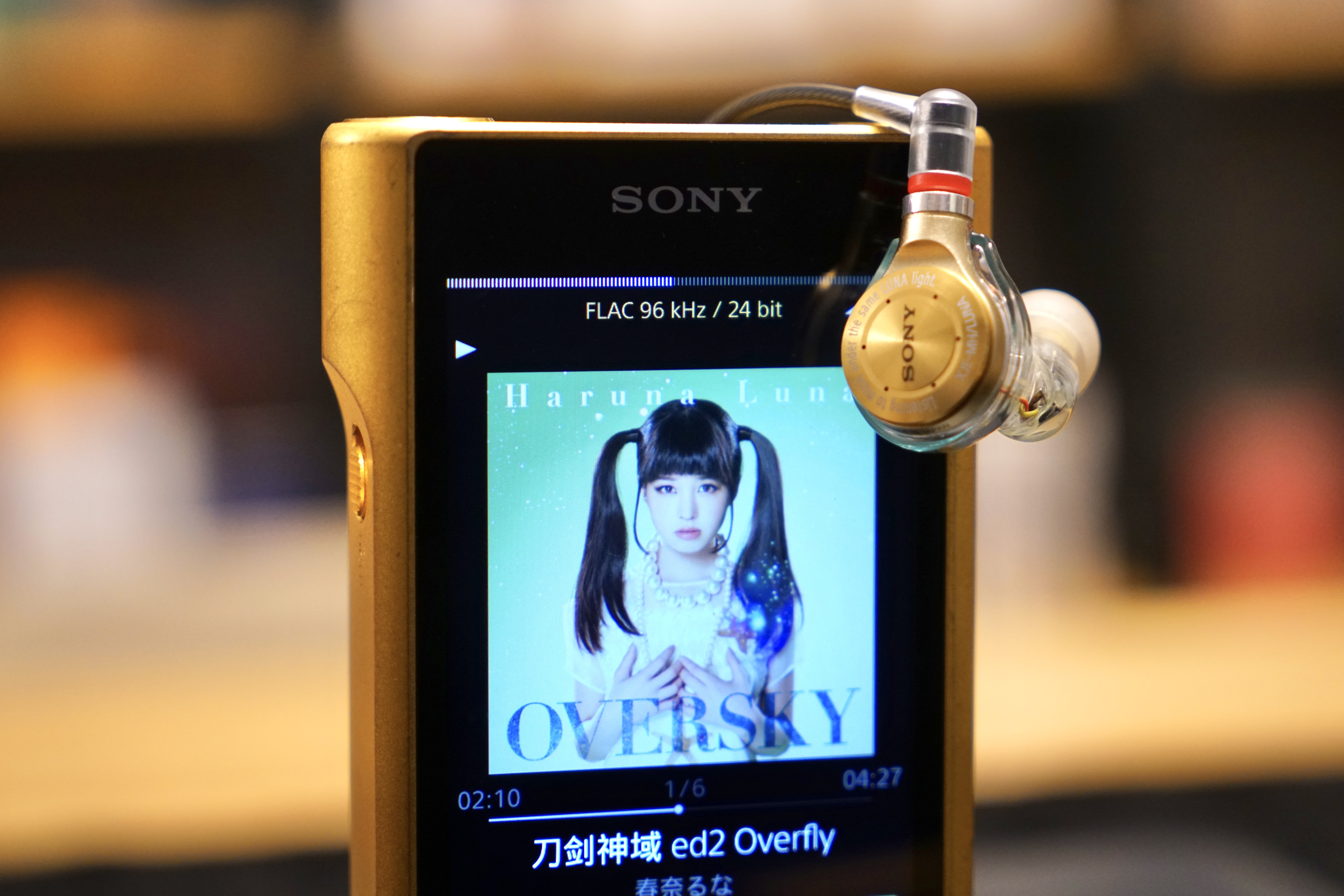 ACG神塞!?索尼春奈露娜justear限定版高端定制耳机