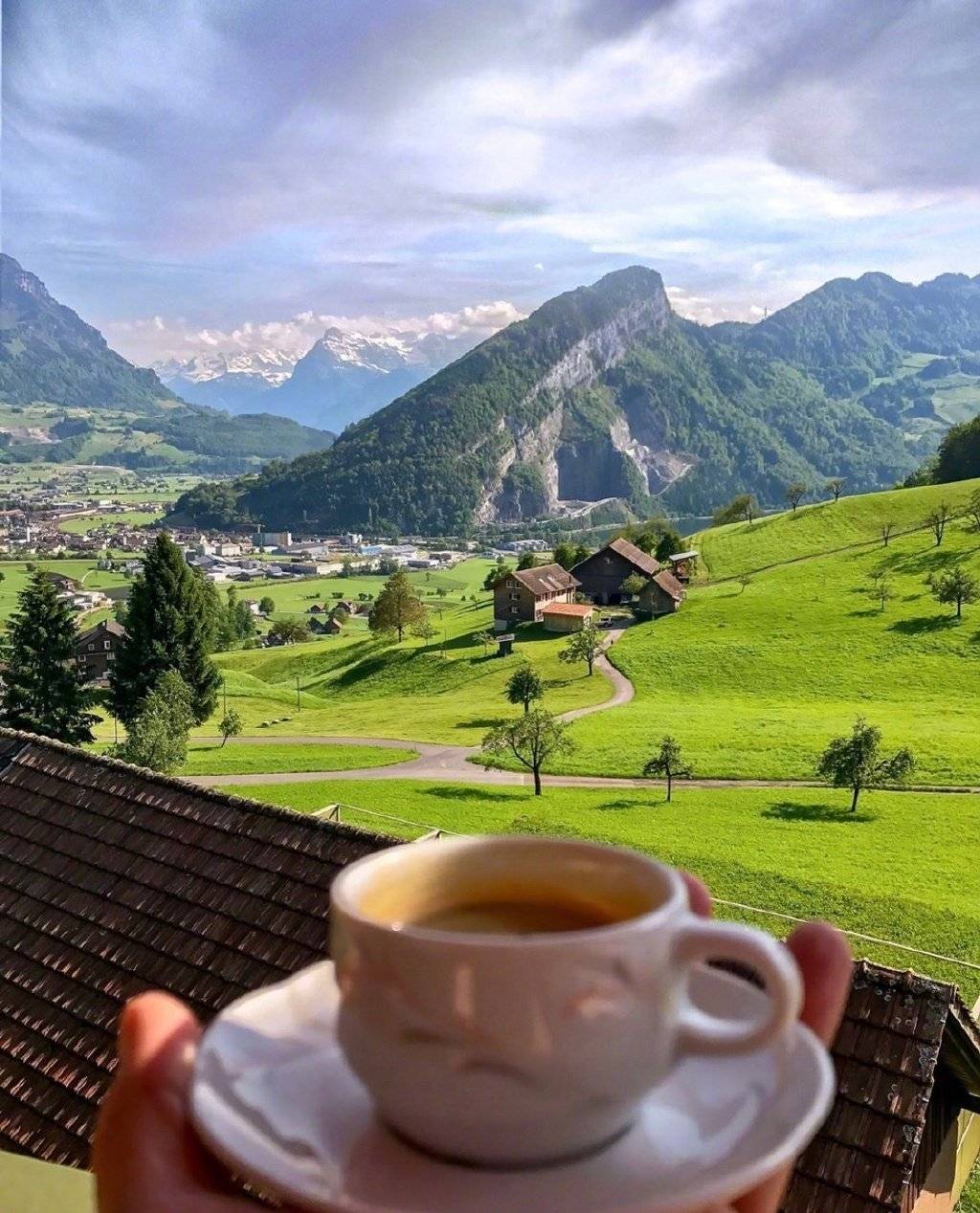 瑞士风景壁纸高清图片大全,欧洲瑞士小镇唯美风景图片