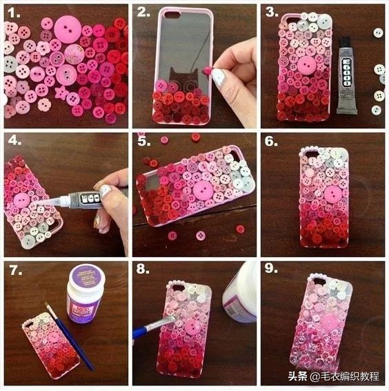手机壳不用装饰怎么可以自己做,手机壳不用纳米胶做