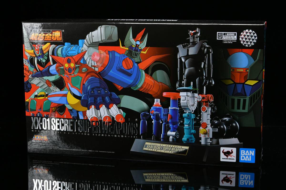 78官测:万代GX-XX01秘密超兵器套装01D.C.