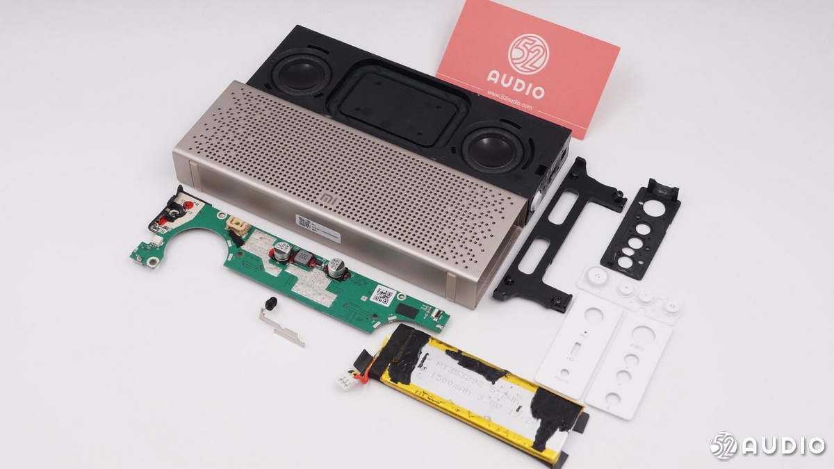 拆解报告小米小爱音箱万能遥控版,小米小爱蓝牙音箱拆解