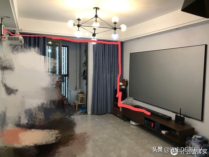 回音壁和投影组建家庭影院,全景声影院搭建