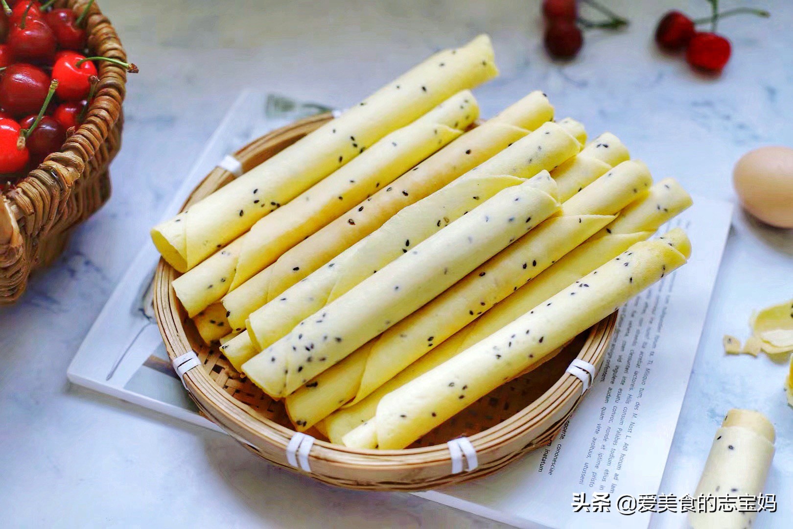 蛋卷速成简单易学快来试试吧,想吃炸蛋怎么办