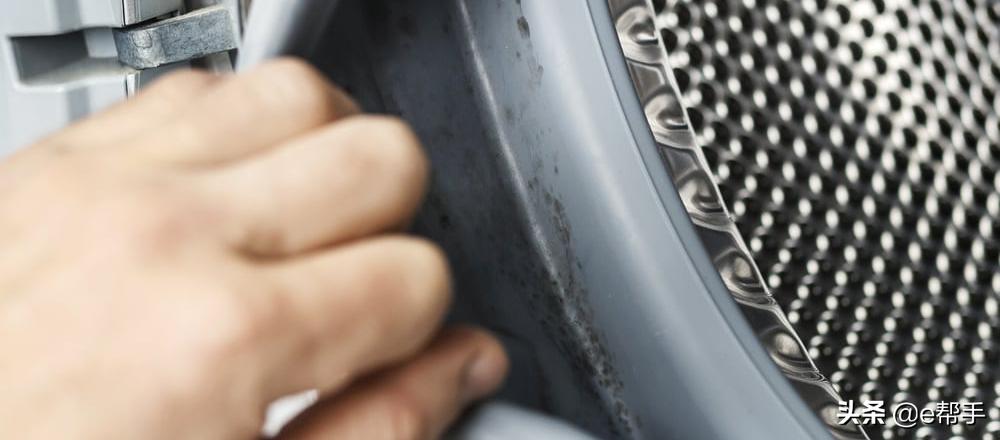 滚筒洗衣机橡胶圈除霉剂使用教程,洗衣机橡胶圈除霉