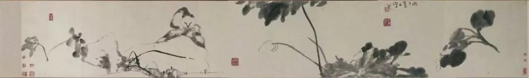 国画兰花加花瓶作品欣赏图片,五幅古代名家笔下的国画兰花欣赏