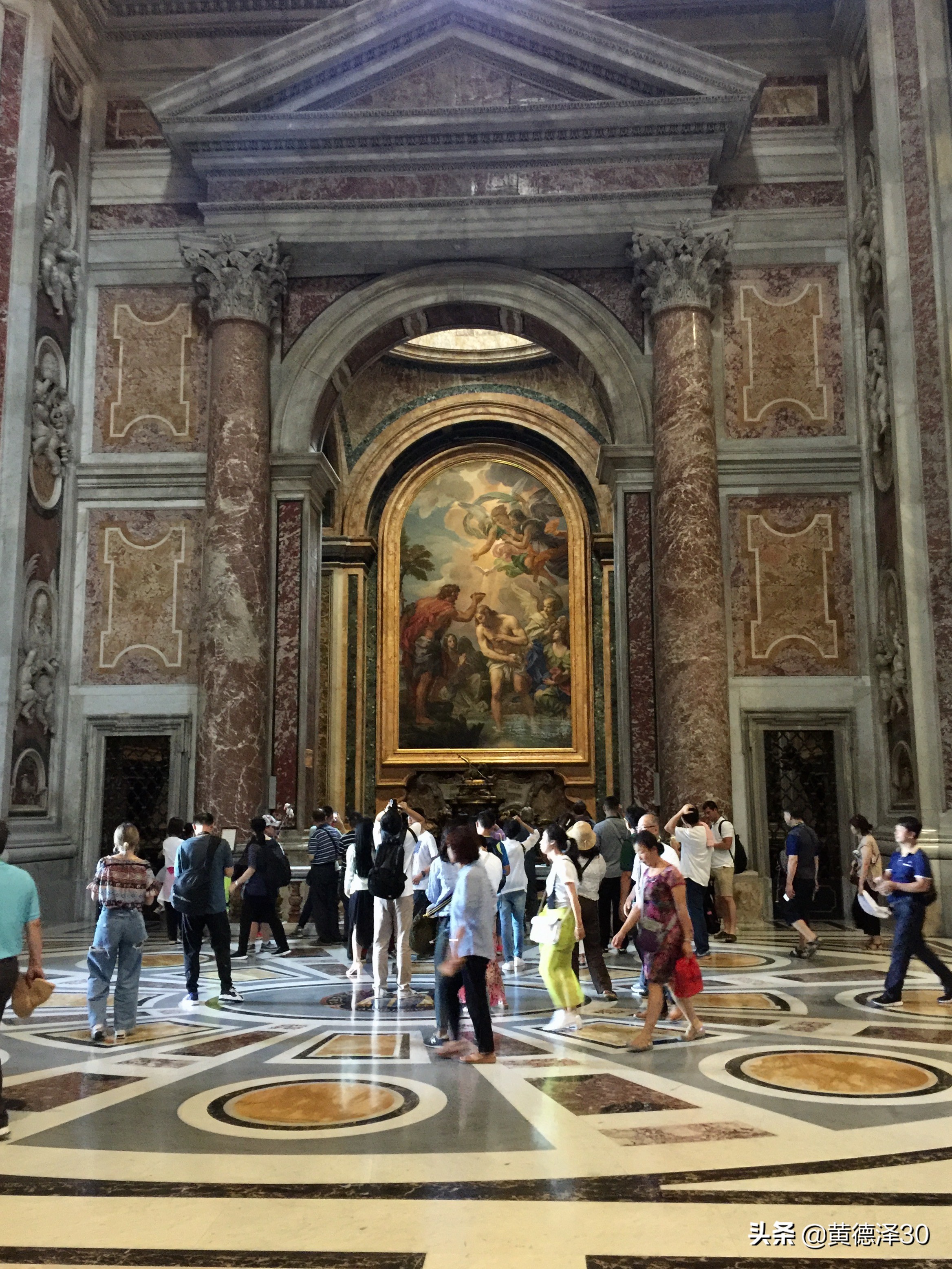 欧洲旅行日记之梵蒂冈,欧洲游意大利梵蒂冈