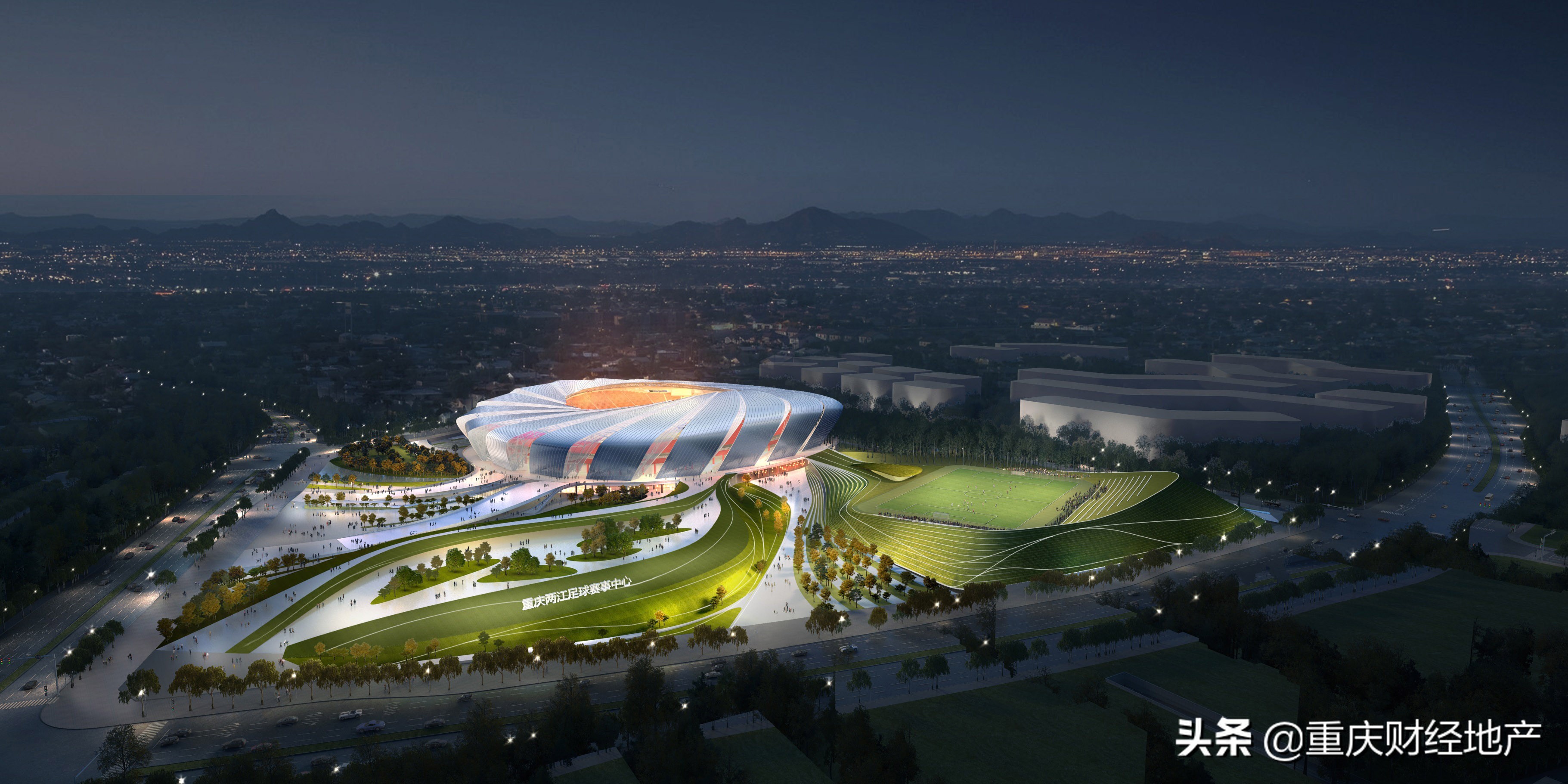 探访重庆首个6万座专业足球场,重庆首座专业足球场设计