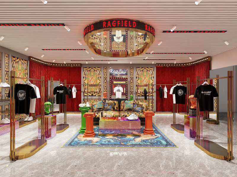 RAGFIELD拉格费尔德官方公布实体店面装修风格