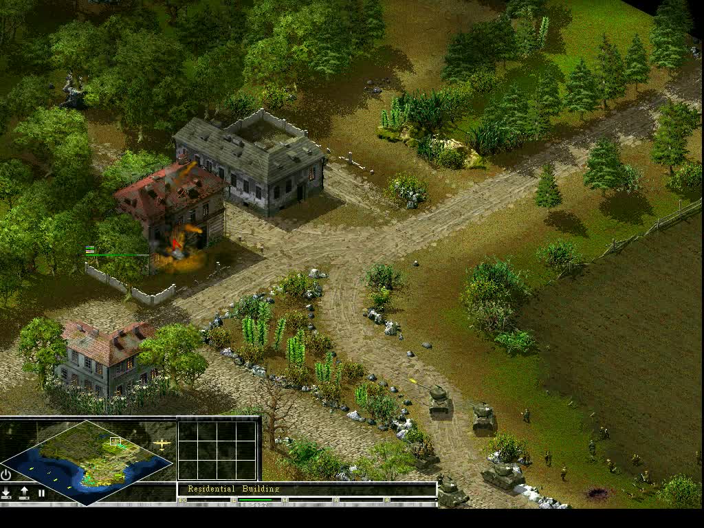 闪电战经典游戏,二战德军的闪击战游戏