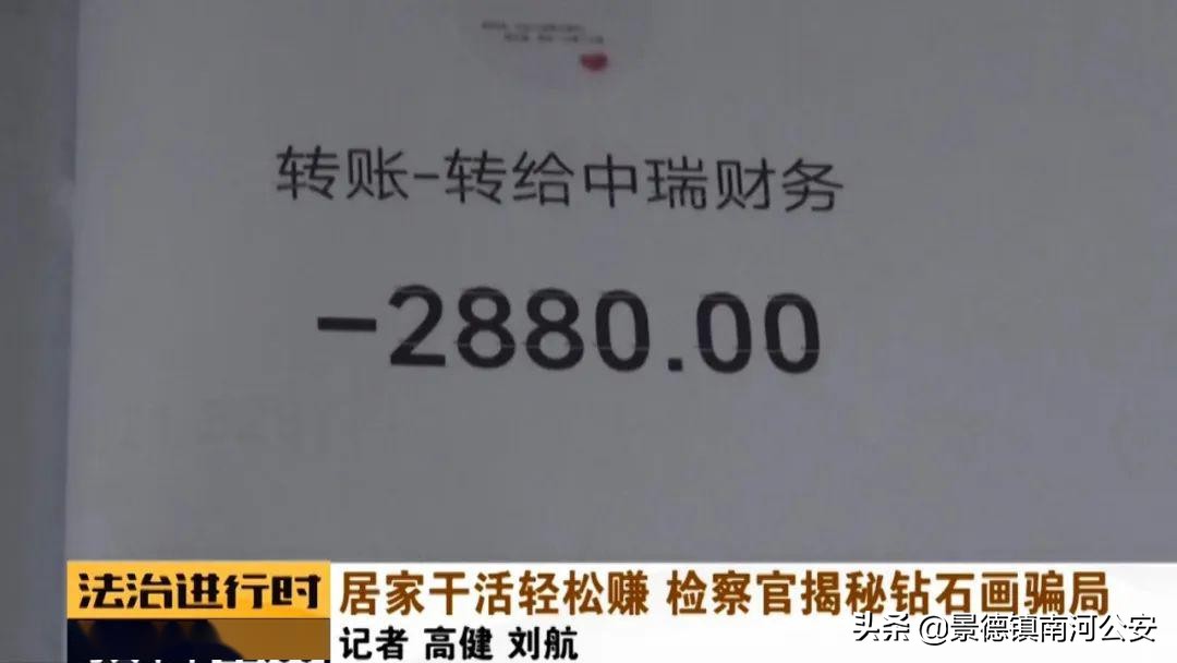 业余时间黏一副手工画能赚7千块钱?216人被骗,总金额60余万