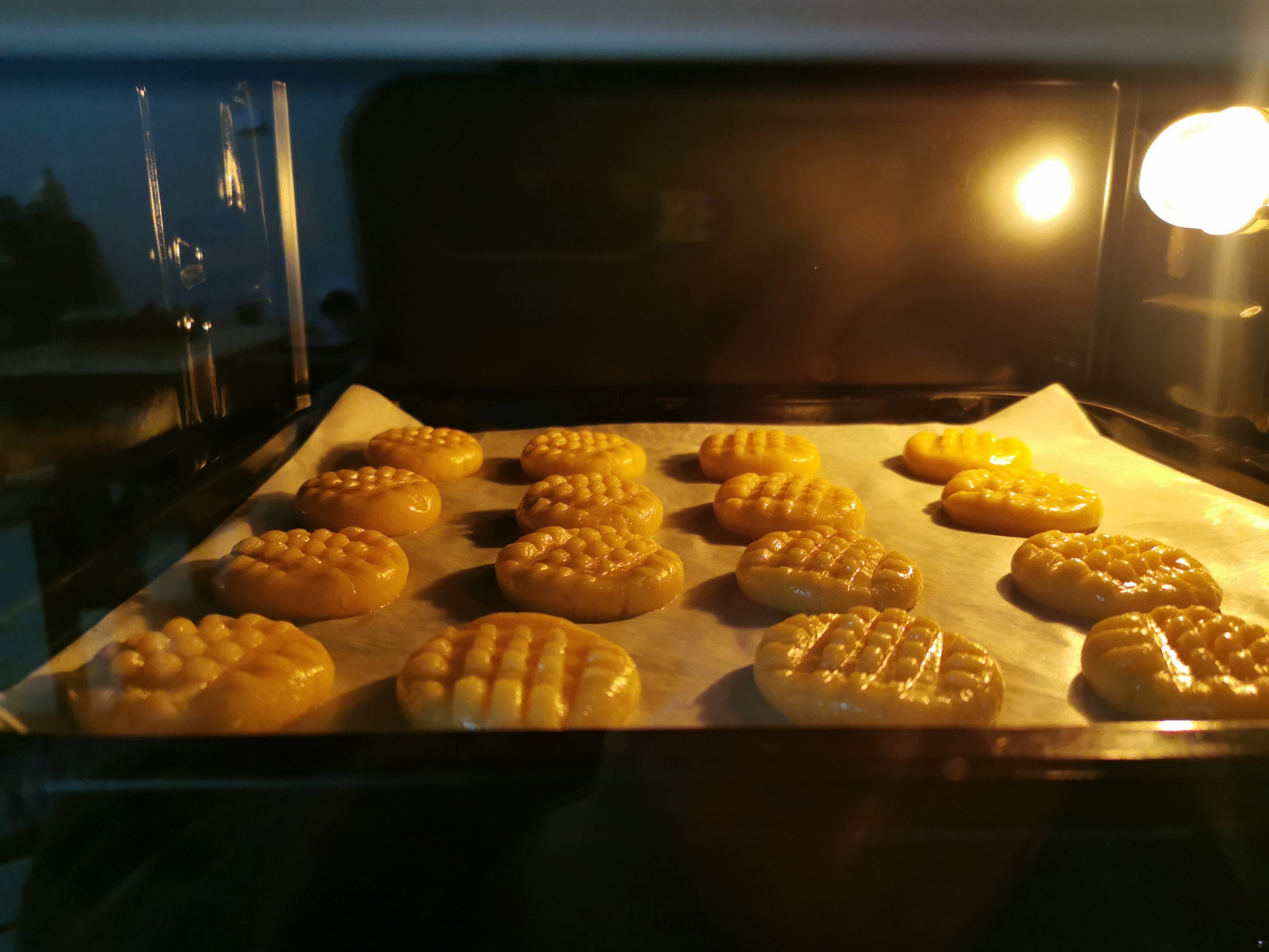 花生酱曲奇饼干的做法烤箱版,曲奇花生酱的做法