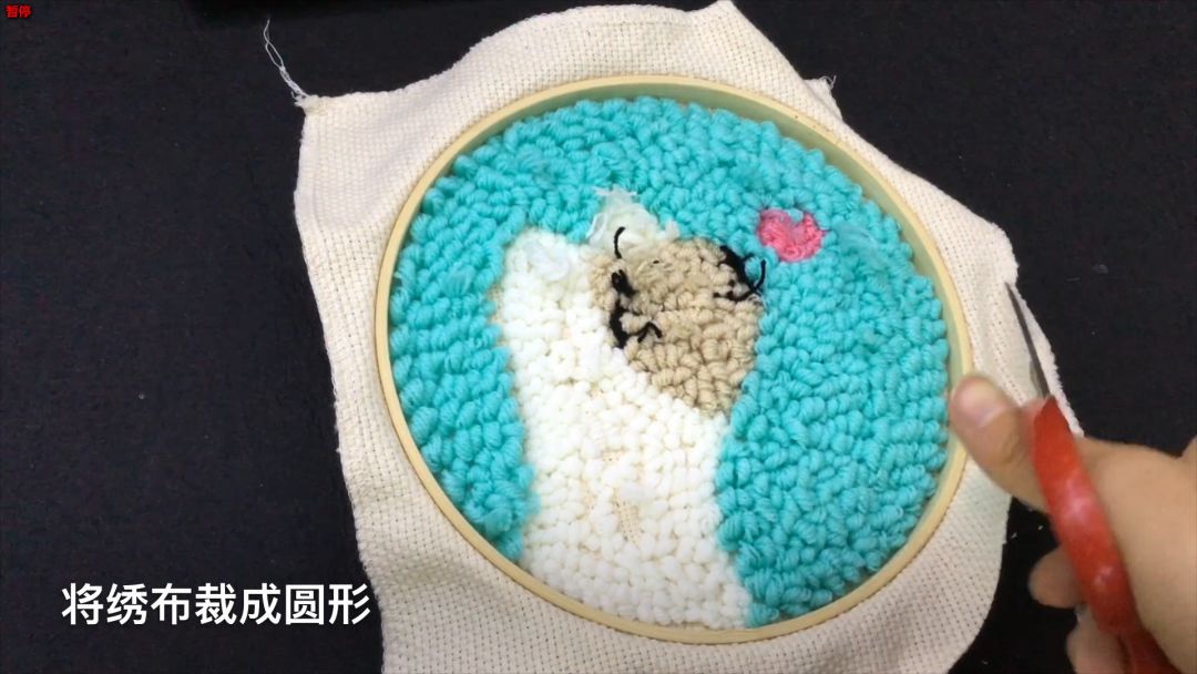 diy刺绣小图案戳戳绣,刺绣文化戳戳绣