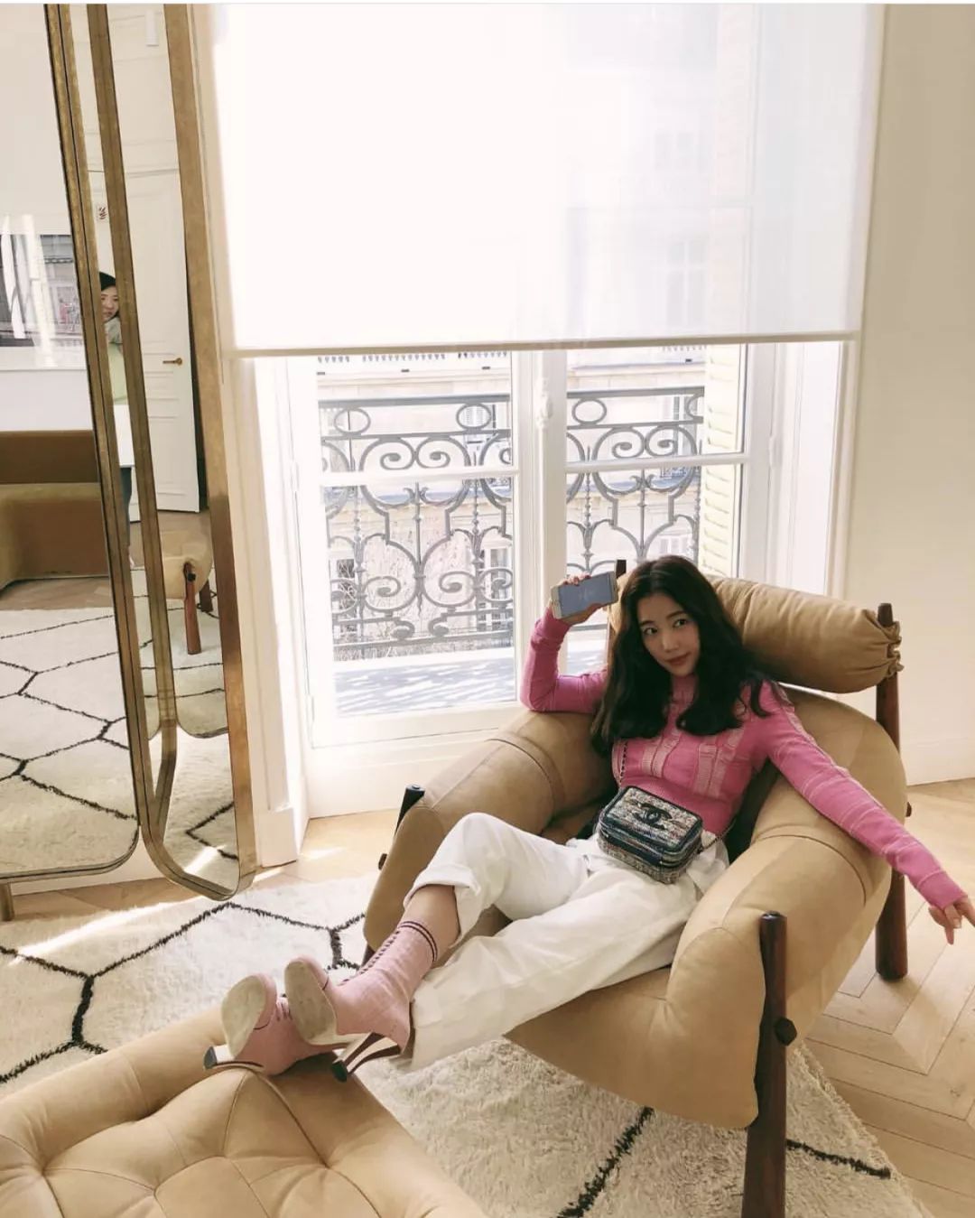 欧美时尚博主穿搭示范冬,韩系慵懒风冬季穿搭博主