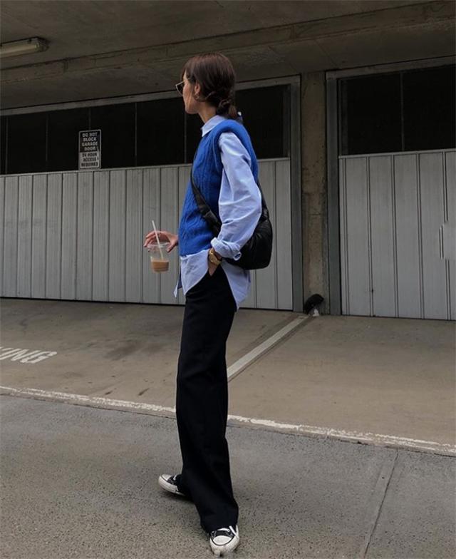 韩版穿搭女装高级感叠穿,冬季穿搭女生高级感韩系叠穿