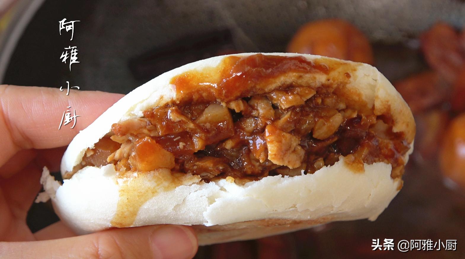 肉夹馍最简单家常做法，从烙馍到卤肉，配方比例一步步教你，真香