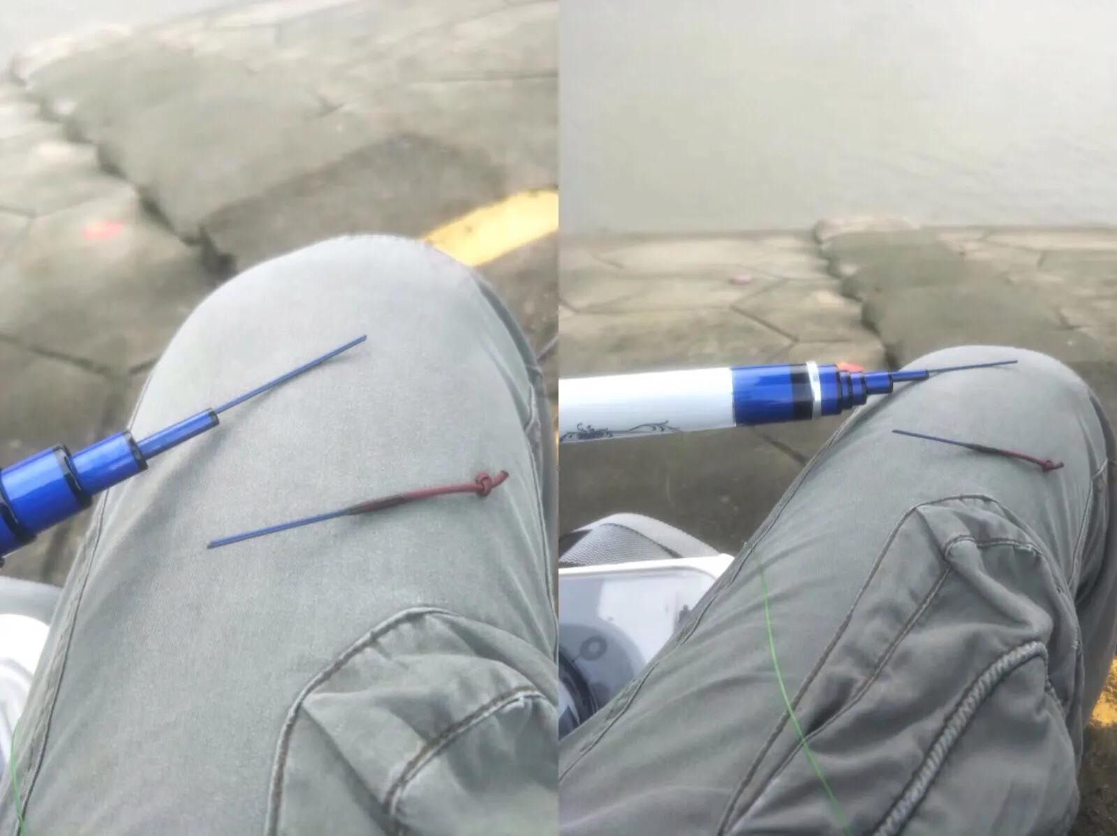 钓鱼顶杆为什么会断竿,钓鱼时鱼竿断裂视频