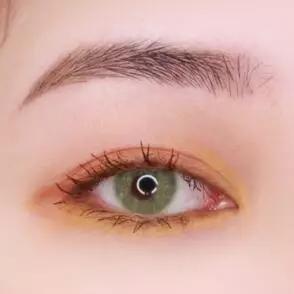 亮色眼影颜色搭配和画法美炸天,眼影画法新手亮色系列