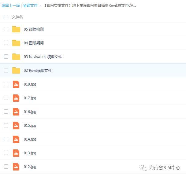 重庆桃源居七区地下车库管综BIM文件*载下**(含模型,CAD等)