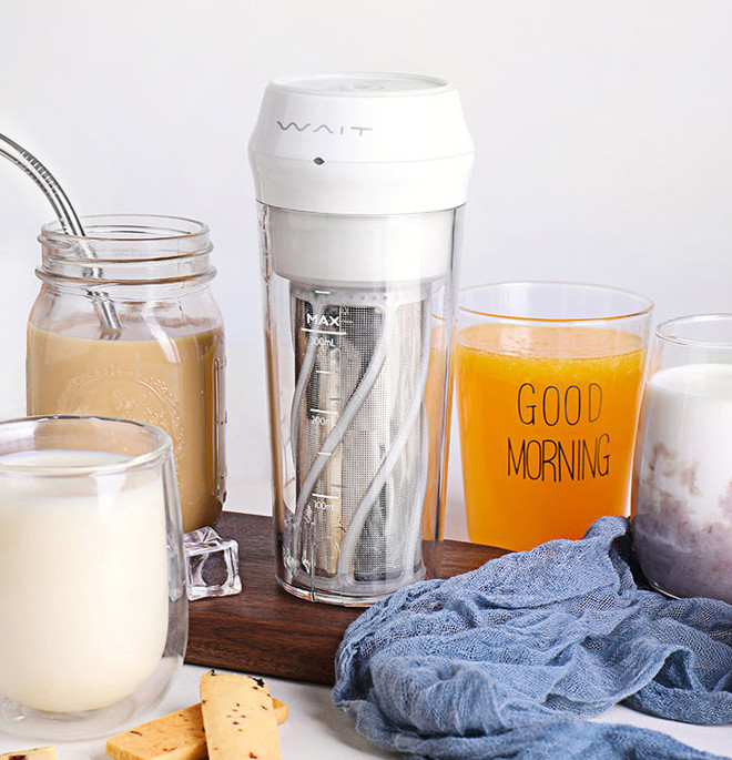 堪称行走的果汁工厂！不用插电！快速出汁，碾压传统榨汁机！