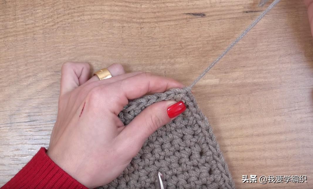 手提包编织教程易学,编织手提包的做法