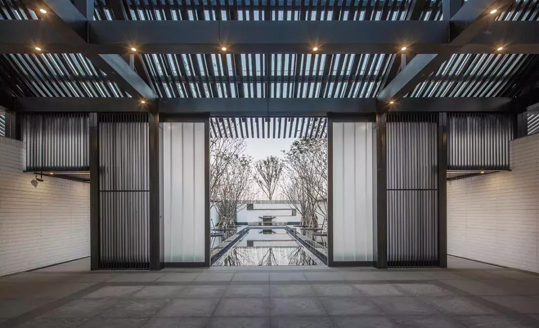 苏式园林小户型庭院设计,新中式苏州园林装修