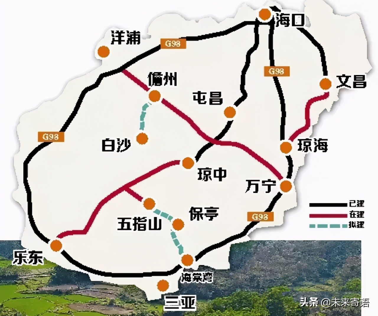 建党百年看海南,建党百年看中国公路